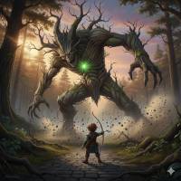 Cordak gegen den Baum